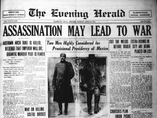 ▲奧匈帝國皇儲費迪南大公被刺，最終爆第一次世界大戰。（圖／翻攝自網路）