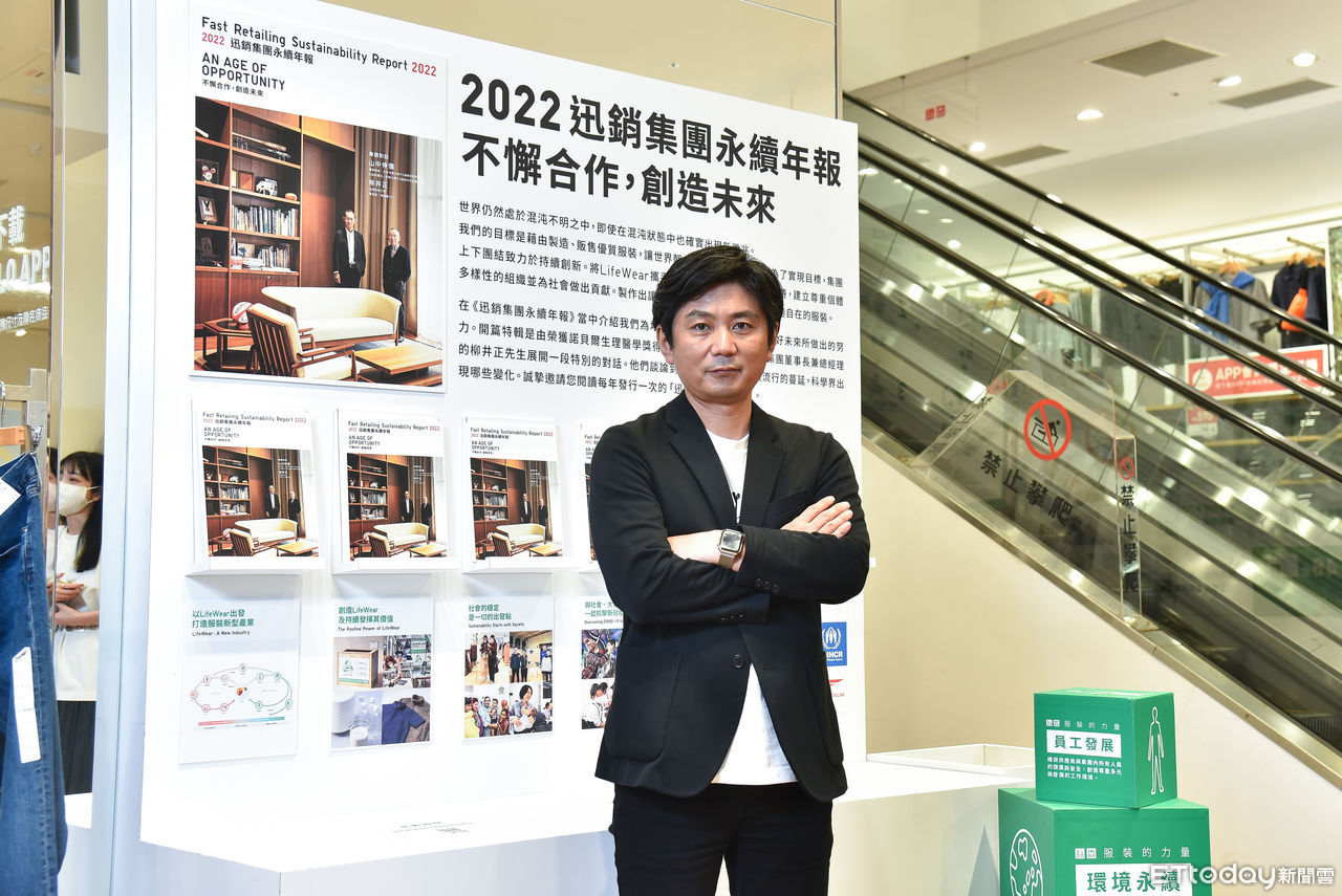 ▲▼UNIQLO台灣CEO黑瀨友和專訪。（圖／記者李毓康攝）