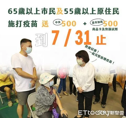 ▲▼  嘉義市新增281例本土確診案例，響應世界肝炎日，嘉義市民完成C肝治療加碼送500元。（圖／嘉義市政府提供）