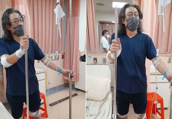 ▲▼詩人貝嶺貝鄰居痛毆成傷，怒告傷害。（圖／翻攝自汪浩臉書）