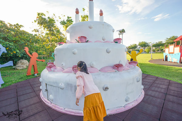 ▲▼生日蛋糕公園。（圖／緹雅瑪 美食旅遊趣提供，請勿任意翻攝以免侵權）