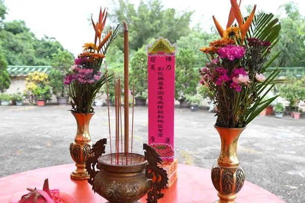 ▲彰化縣政府為死亡動物靈舉辦超度法會。（圖／彰化縣政府提供，以下同）