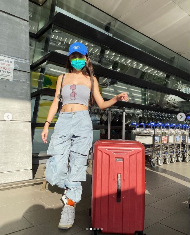 ▲蕾菈到泰國參加員工旅遊。（圖／翻攝自Instagram／la.112814）