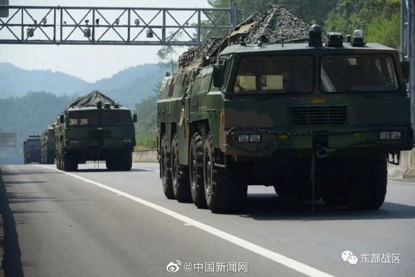 ▲解放軍東部戰區釋出最新台灣周邊演訓裝備照片。（圖／翻攝東部戰區微博）