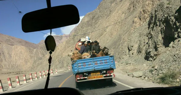 「喀喇崑崙公路」是一條連接大陸與巴基斯坦的公路。（圖／達志／美聯社）