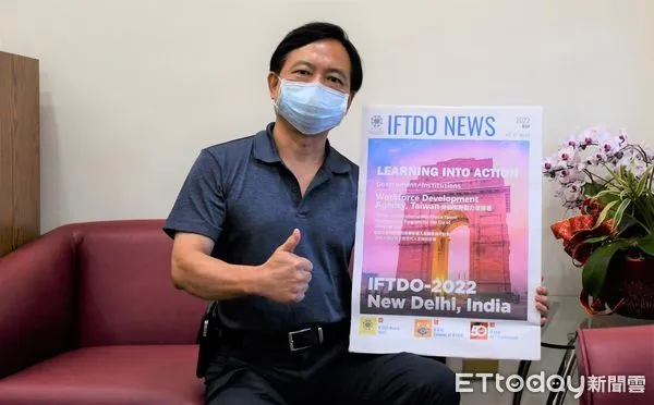 ▲雲嘉南分署勞動力發展學院，榮獲2022全球人力資源發展獎。（圖／記者林悅翻攝，下同）