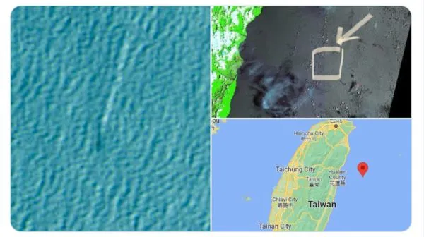 ▲▼解放軍055型驅逐艦疑似現身台灣東部海域。（圖／翻攝自twitter／@CovertShores）