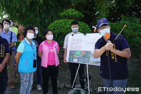 ▲▼神岡豐洲園區二期聯外道路工程延宕，在楊瓊瓔緊盯進度之下，市府預計9月底前開工。（圖／楊瓊瓔提供，下同）