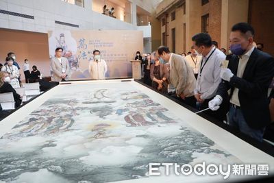 《萬法心生：夏荊山藝術經典展》開展　黃偉哲簽MOU力推藝術