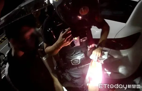 ▲▼台南女酒駕，車內查出毒品。（圖／記者林悅翻攝）