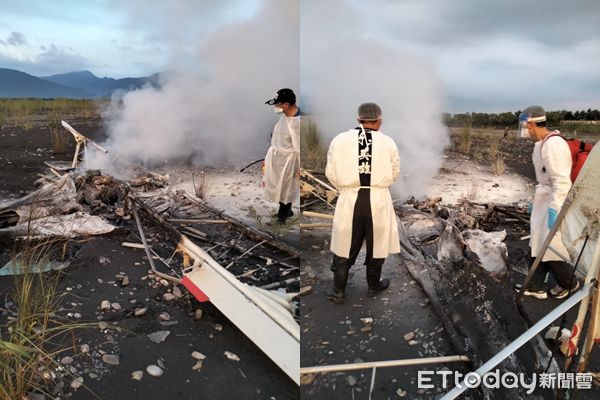 ▲▼屏東發生輕航機2死意外。（圖／記者陳崑福翻攝）