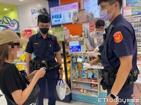 ▲陳女誤信作騙集團假交友真詐財手法，幸好市警二分局在店員通報下介入關懷及時阻詐。（圖／記者林悅翻攝，下同）