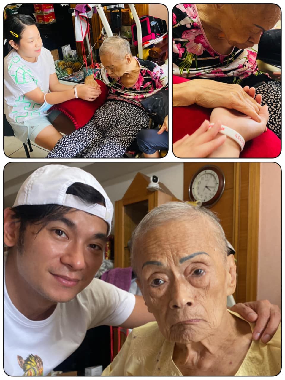 ▲▼亮哲93歲奶奶離世。（圖／翻攝自Facebook／亮哲。遊。藝）