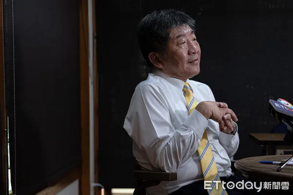 ▲民進黨台北市長參選人陳時中專訪。（圖／記者林敬旻攝）