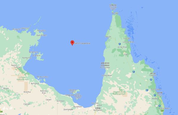 ▲▼卡奔塔利亞灣。（圖／翻攝自google mapes）