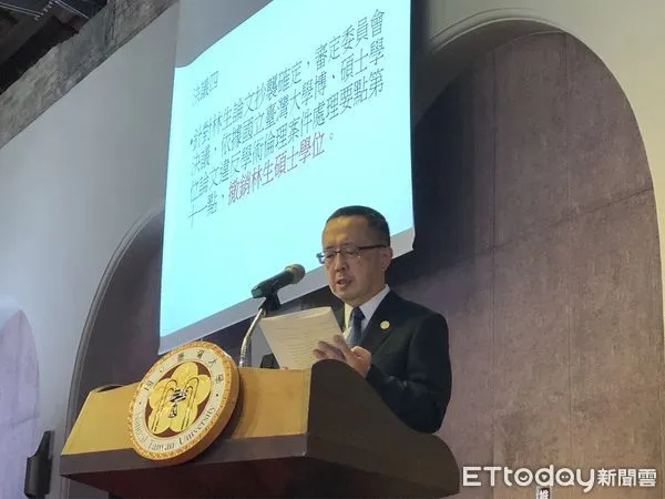 ▲▼台大決議撤銷林智堅學位。（圖／記者黃國霖攝）