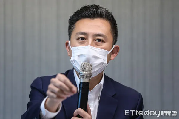 ▲桃園市長參選人林智堅出面回應論文抄襲事件。（圖／記者林敬旻攝）