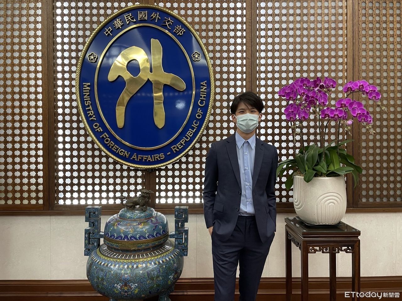 ▲▼鍾同學代表台灣參加2021年亞太經濟合作（APEC）青年會議。（圖／鍾同學提供）