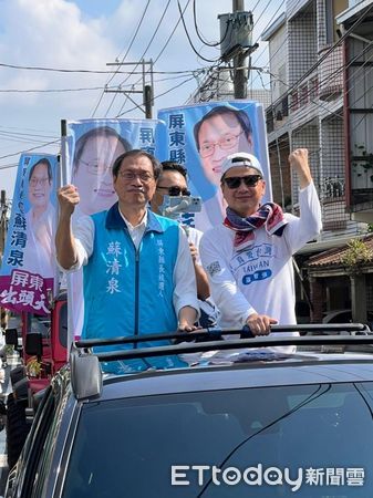 ▲蘇清泉參與活動爭取支持            。（圖／蘇清泉競選服務處提供，下同）