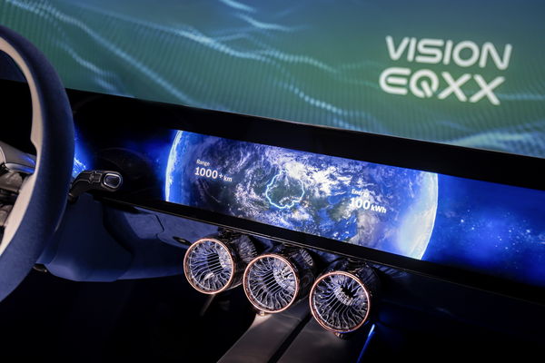▲賓士Vision EQXX Concept概念車。（圖／翻攝自Mercedes-Benz）