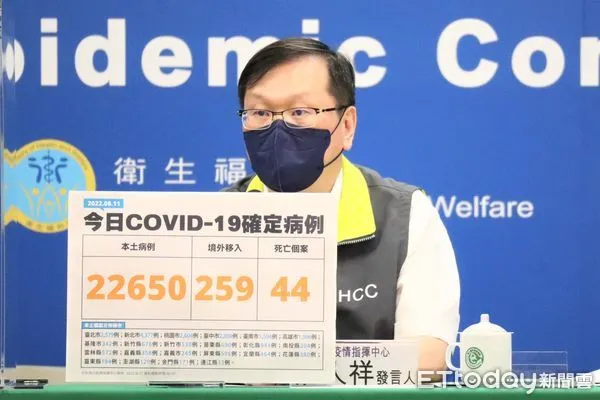 ▲▼指揮中心8/11記者會，發言人莊人祥說明。（圖／指揮中心提供）