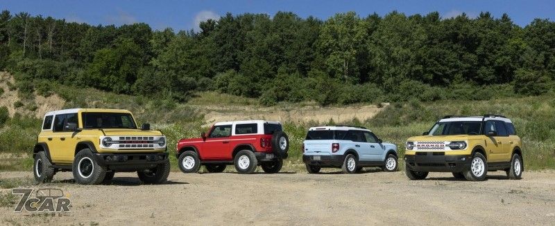 致敬 60 年代復古風格 Ford 針對 Bronco 車系推出