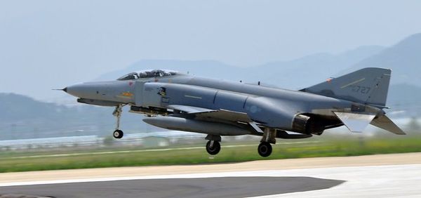 ▲▼F-4幽靈式戰機F-4幽靈式戰機（圖／翻攝自韓網）