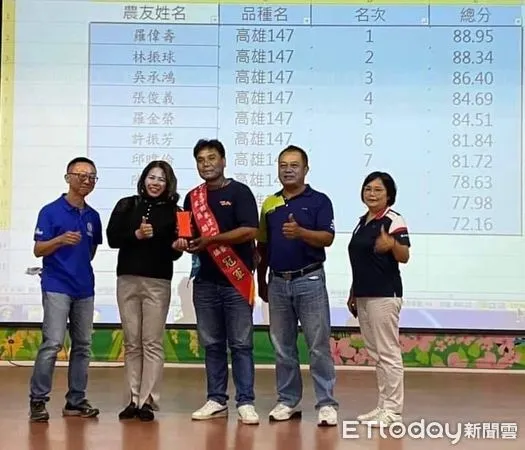 ▲關山鎮稻米達人羅偉壽成功奪冠。（圖／記者楊漢聲翻攝）