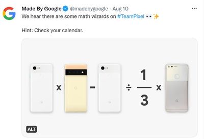 要跟iPhone 14打對台？Google暗示新旗艦Pixel 7將於9月登場