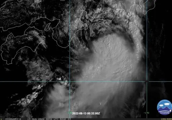 ▲▼米雷颱風今登陸日本，將帶來較大降雨。（圖／翻攝鄭明典臉書）