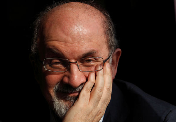 ▲▼作家魯西迪（Salman Rushdie）。（圖／路透）
