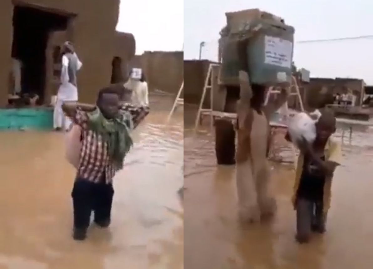 ▲▼蘇丹洪災 。（圖／翻攝推特）