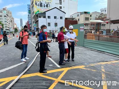 高雄前金工地周邊塌陷　市府初判8戶成危樓須拆