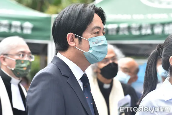 ▲▼賴清德出席彭明敏教授百歲紀念禮拜。（圖／記者李毓康攝）