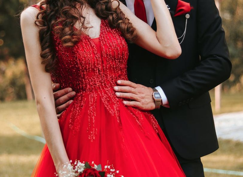 ▲結婚,新娘,紅色禮服。（圖／取自免費圖庫Pixabay）