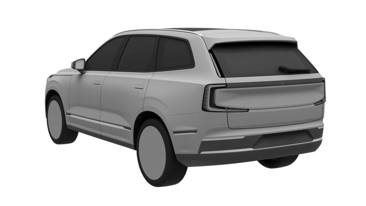 ▲疑似Volvo下一代XC90電動車專利圖。（圖／翻攝自worldscoop）