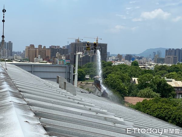 ▲▼高雄方師傅麵包廠房火警。（圖／記者許宥孺翻攝）