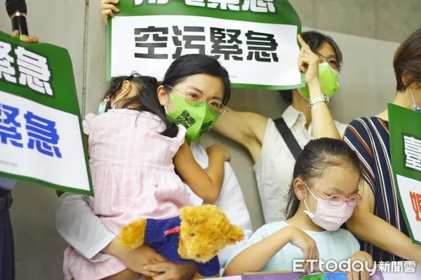 ▲憂台積電中科擴廠空品惡化，環團要求：綠電自發自用。（圖／環團提供）