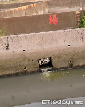 ▲▼米克斯汪落水「受困大排水溝縫隙」險滅頂　幸遇善心路過民眾救援。（圖／粉絲專頁「徐文良（徐園長護生園）」授權提供）