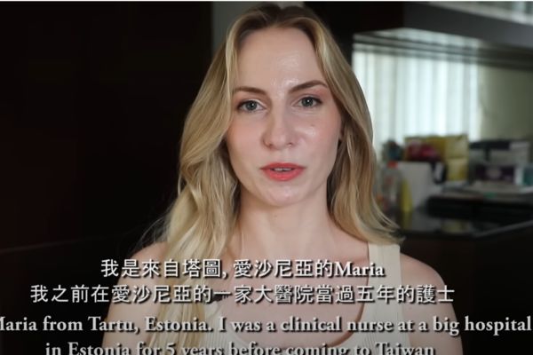 ▲▼Maria從愛沙尼亞來到台灣後，靠中西醫治好偏頭痛。（圖／翻攝自YouTube／不要鬧工作室）