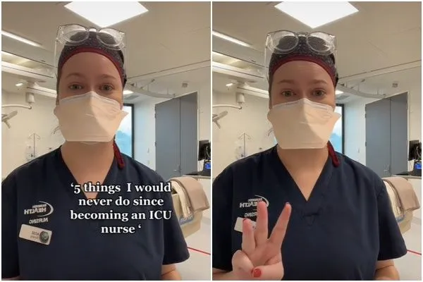 ▲▼澳洲加護病房護士告誡「我永遠不會做的5件事情」。（圖／翻攝TikTok@bendigohealth）