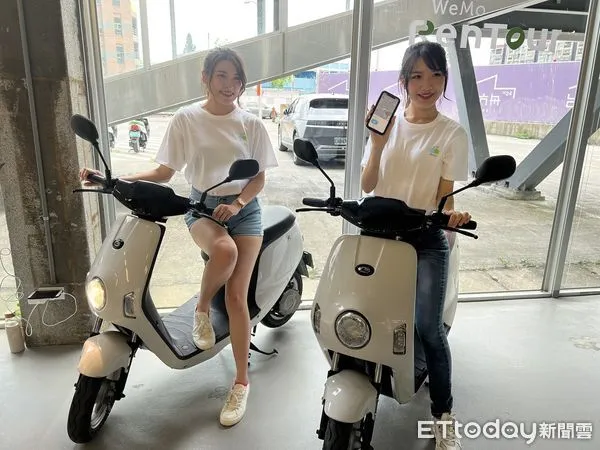 ▲▼WeMo Scooter推出子品牌WeMo RenTour，整合租賃車業者推出跨運具租車服務。（圖／記者李姿慧攝）