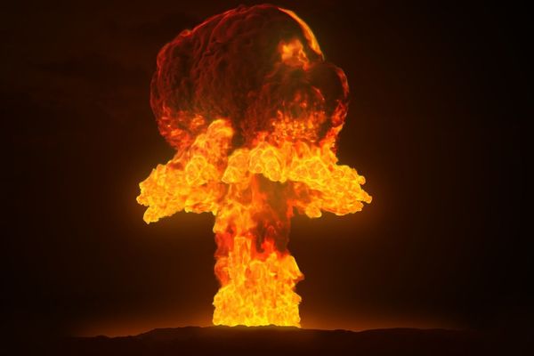 ▲▼核爆、核彈、原子彈、蕈狀雲。（示意圖／取自免費圖庫pixabay）