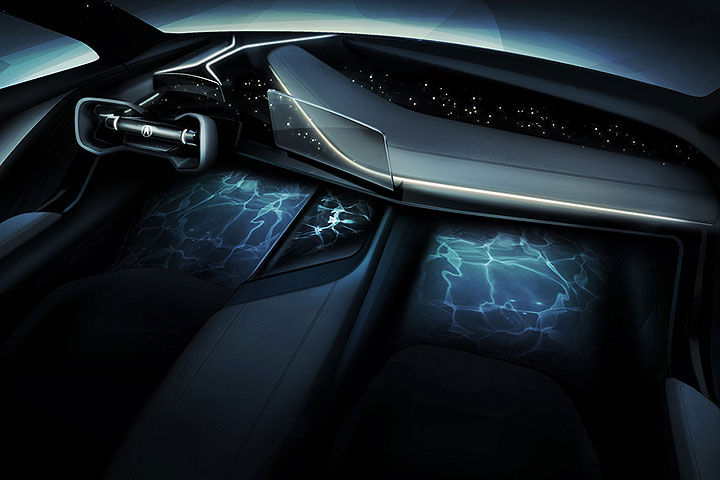 ▲Precision EV Concept擁有相當高顏值科技未來感，與旗下燃油車外觀截然不同。（圖／翻攝自Acura）