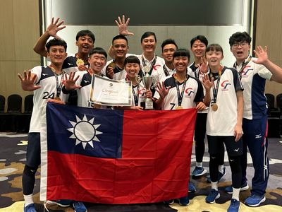 讚！中華隊逆轉擊敗日本　摘首屆亞洲盃五人制棒球賽冠軍