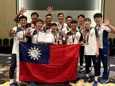 讚!中華隊逆轉擊敗日本 摘首屆亞洲盃五人制棒球賽冠軍