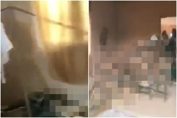 ▲▼奈及利亞民宅驚藏20具木乃伊。（圖／翻攝推特）