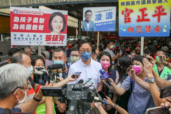 ▲張善政「佛系選舉」卻也吸引不少支持者讚賞。(圖／張善政競辦提供)