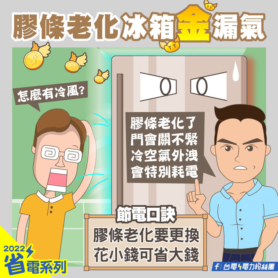 ▲▼冰箱。（圖／翻攝台電電力粉絲團）