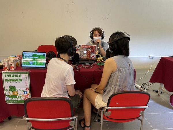 ▲張善政出席臺灣學生遊戲開發者論壇
